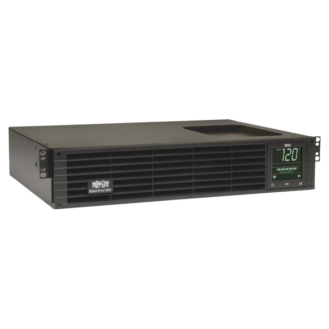 Tripp Lite 1000VA Smart UPS Back Up, Sine Wave, 800W Line-Interactive, 2U Rackmount, LCD, USB, DB9 (SMART1000RM2U)