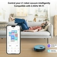 thumbnail image 5 of OKP Smart Mapping Robot Vacuum, WiFi/App/Alexa, LIDAR Navigation, Anti Collision and Anti-Fall, Self-Charging, Ideal for Hard Floor, Pet Hair, Carpet, 5 of 6