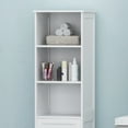 thumbnail image 5 of Bathroom Cabinet,White Mdf Bath Faucets Bathroom Storage, 5 of 15