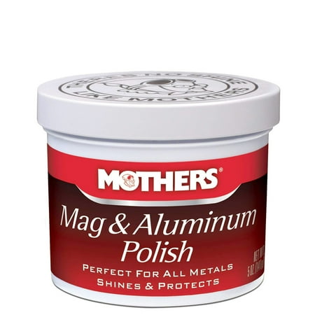 Mothers Mag and Aluminum Polish, Automotive Polishes, 5 oz