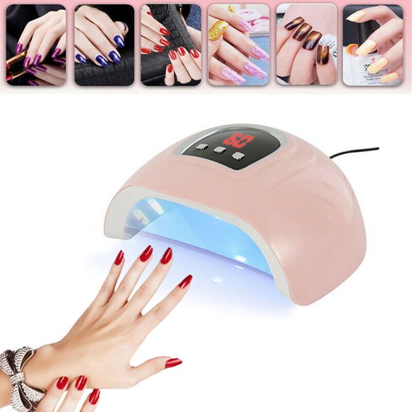 TopLLC New Pro Nail Polish Dryer Lamp 60W Nail Lamp 18 LED Light Source Nail Dryer Light therapy machine