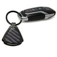 thumbnail image 4 of Dodge Challenger R/T Classic Real Carbon Fiber Gunmetal Black Teardrop Key Chain, 4 of 7