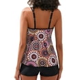 thumbnail image 3 of Bikini Mujer Traje de Baño Trajes de Baño de Dos Piezas Para Mujer, Tankini Con Pantalones Cortos, Trajes de Baño Deportivos Para Nadar En La Playa, 3 of 5