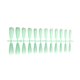 thumbnail image 1 of Vogacara Uñas postizas mate para niñas, herramientas de manicura reutilizables, parche de cobertura completa, decoraciones de extensión, Arte de uñas Menta verde TJP1170-Y3-B1, 1 of 6