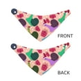 thumbnail image 3 of Naloa Snails Dog Bandana Large and Small-Dog Scarf Bib Handkerchief Accessories for Dogs and Cats(S-L)-Small, 3 of 5