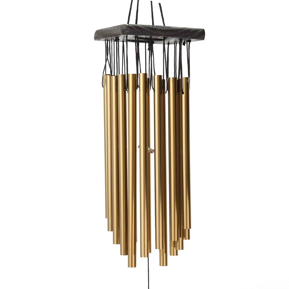 Large Wind Chime Aluminum Wood 16 Tubes Windchime Garden Yard Outdoor