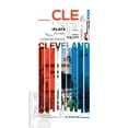 thumbnail image 2 of Somerset 12x18 Black Ornate Wood Framed with Double Matting Museum Art Print Titled - Cleveland Sign, 2 of 4