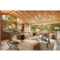 thumbnail image 5 of Magic Home 12-Light Wagon Wheel Chandelier,Modern Farmhouse Large Round Chandelier,Round Kitchen Island Light,Sliver, 5 of 11