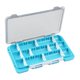 thumbnail image 1 of Caja de almacenamiento para aparejos de pesca, caja para cebos, contenedor, estuche liviano para señuelos Azul, 1 of 9
