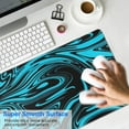 thumbnail image 4 of Vibrant Fluid Pattern Mouse Pad - Large Size for Gamers, Office & Home Use, 4 of 7