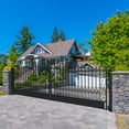 thumbnail image 2 of ALEKO Steel Venice Style Black 16 x 6 feet Driveway Gate, 2 of 12