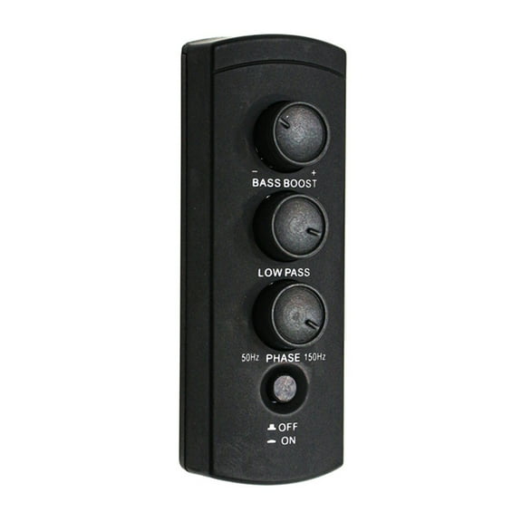 Portable Car Subwoofer Sound Controller with User Friendly Designs Easy to Use Car Subwoofer Sound Control for Vehicle