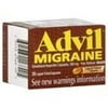 Advil Migraine Pain Relief Liquid Filled Caps (Pack of 12)