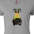 thumbnail image 4 of Inktastic Halloween, Witch Cauldron, Witch Legs, Potion Women's T-Shirt, 4 of 5