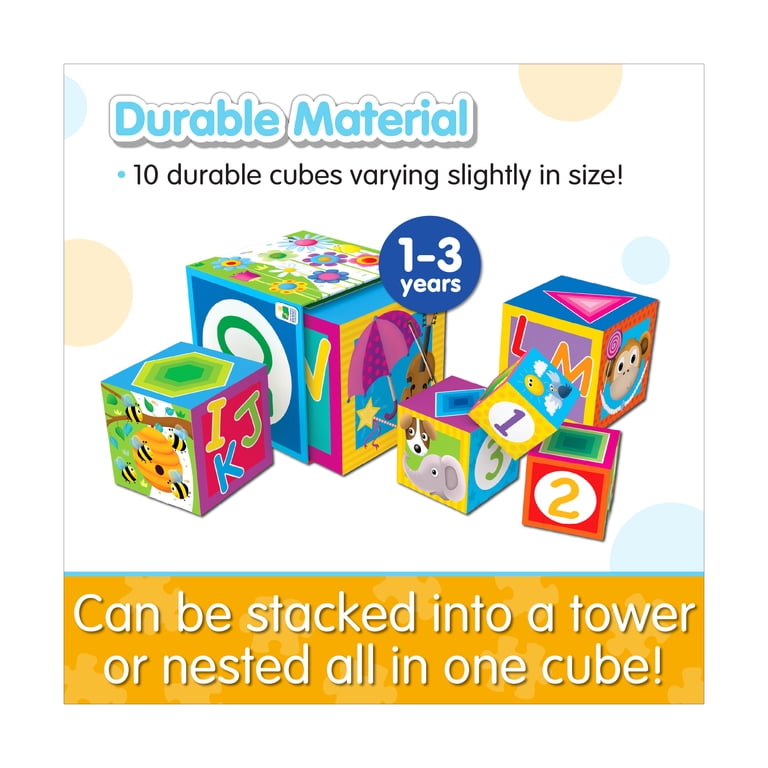 The Learning Journey Stacking Cubes, 10 Piece Set photo 8