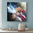 thumbnail image 3 of Japan Comedy Sports Anime Hajime No Ippo Role Makunouchi Ippo Poster Room Aesthetic Poster Print Art Wall Painting Canvas Posters Gifts Modern Bedroom Decor 16x16inch(40x40cm), 3 of 5