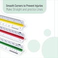 thumbnail image 3 of Mr. Pen Architectural Scale Ruler, 12" Plastic Architect Scale, 3 of 7