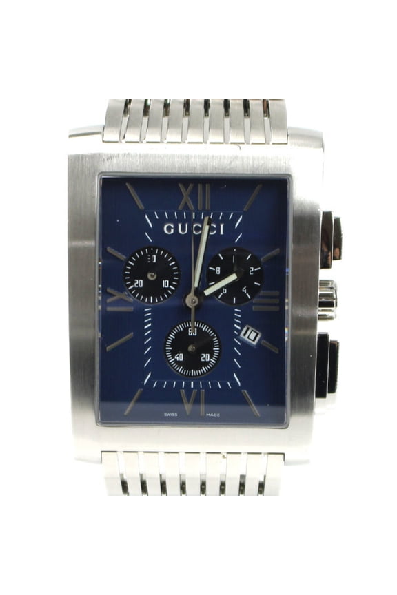 Pre-Owned GUCCI G-Metro Chronograph Watch, Battery Operated, YA086318 8600M, Men's