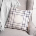 thumbnail image 3 of Creative Products Painted Plaid Blue 18 x 18 Indoor / Outdoor Pillow, 3 of 3