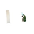 thumbnail image 1 of Pantalla de lámpara de pie,Lámpara minimalista para estudio,Cubierta de luz Iluminación creativa para dormitorio,Figura de escritorio,Estatua de pavo real en estante,escritorio,decoración, 1 of 8