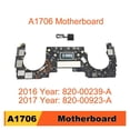 thumbnail image 2 of Logic Board 256GB 512GB 1TB 820-00239-A 820-00923-A For Pro 13" A1706 Motherboard I5 I7 2016 2017 Year , components, 2 of 6