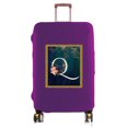 thumbnail image 1 of 18-32 Inch Large Capacity Travel Essential Bag with Flower Serie Print Pattern Travel Accessories Suitcase Dust Protection Cover 8flower Q XL, 1 of 6