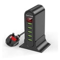 thumbnail image 1 of 5 Port USB Charger For LED Display Multi USB Charging Station Universal Phone Desktop Wall ,Portable Station, 1 of 6