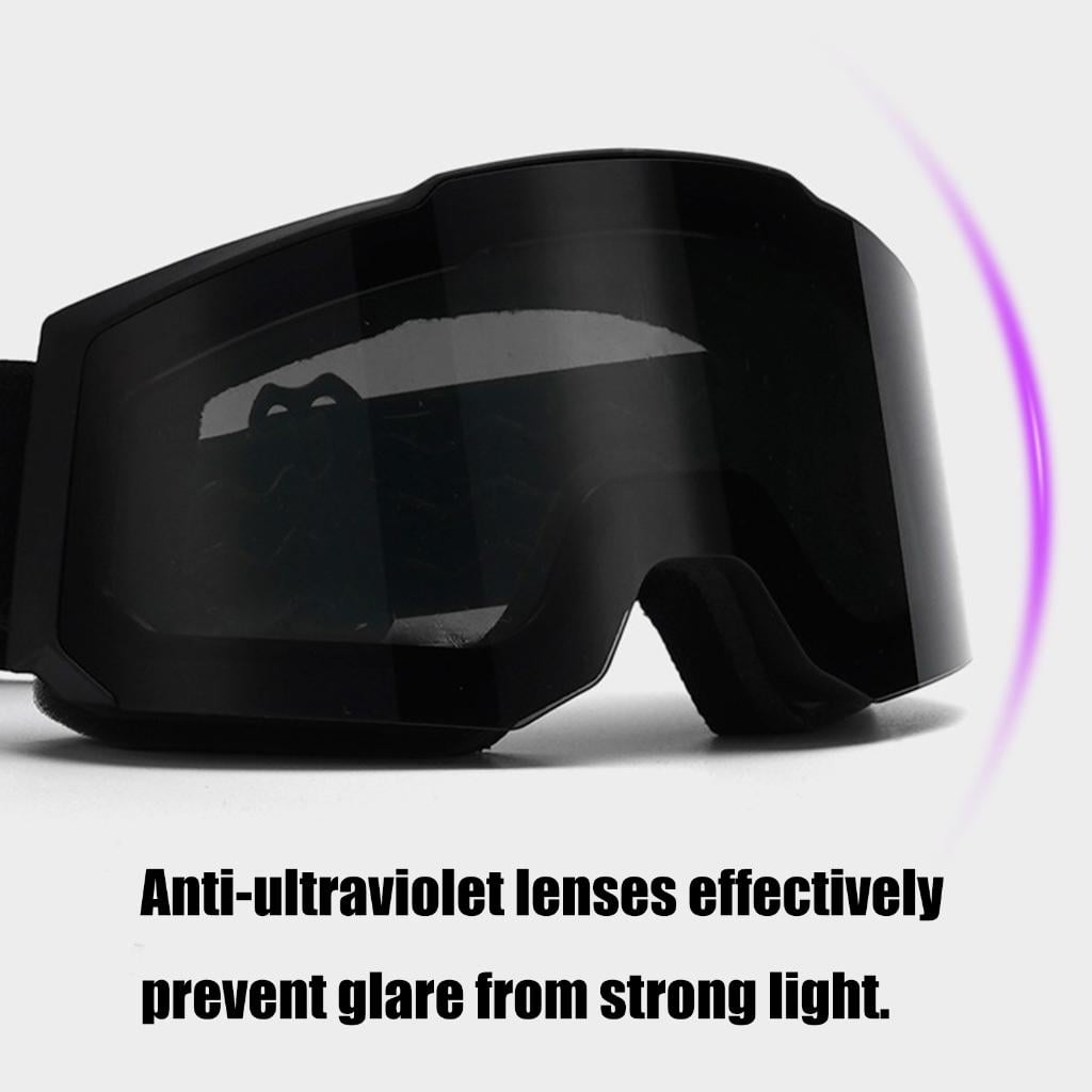 Ski Goggles Wide View Double Layer Snowboard Goggles for Women Men Cycling Outdoor Sport Fog Resistant Skiing Glasses