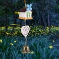 thumbnail image 4 of Wovilon Creative Cabin Wind Chimes House Hold Door Ornaments Mini Pendant Resin Sympathy Wind Chimes For Outside, 4 of 4