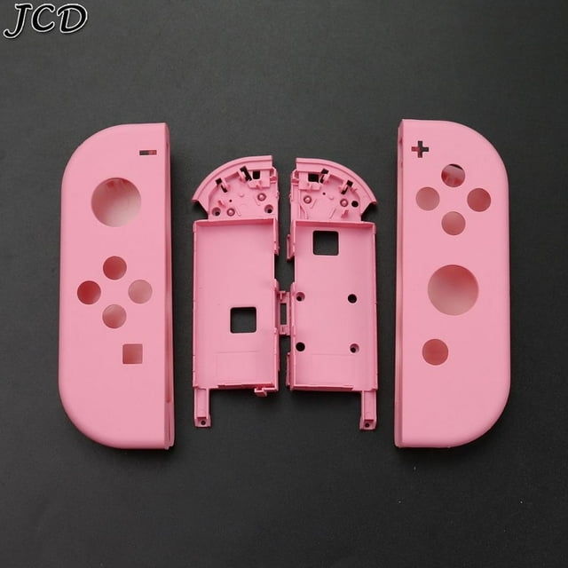 Replacement Housing Shell For Switch NS Joy-Con Console Left Right Front Back Protective Cover Middle Frame Repair Parts Pink