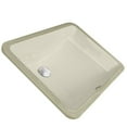 thumbnail image 2 of Great Point Collection Nantucket Sinks 18 Inch X 12 Inch Undermount Ceramic Sink In Bisque UM-18x12-B, 2 of 5