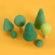 thumbnail image 5 of Juego de 7 bloques de madera con forma de árbol para construir y desarrollar la educación del bebé. Verde, 5 of 9