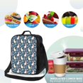 thumbnail image 4 of Disketp Cute Rabbit Floral Bolsa Térmica Estampada para Almuerzo, Lonchera para Hombres y Mujeres Adultos, 4 of 7