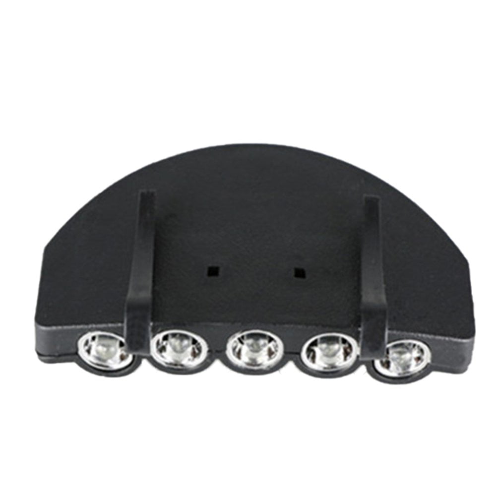 Details about   5 LED Clip on Peak Head Lamp Headlight Hat Cap Light Flashlight Fishing W8V1 