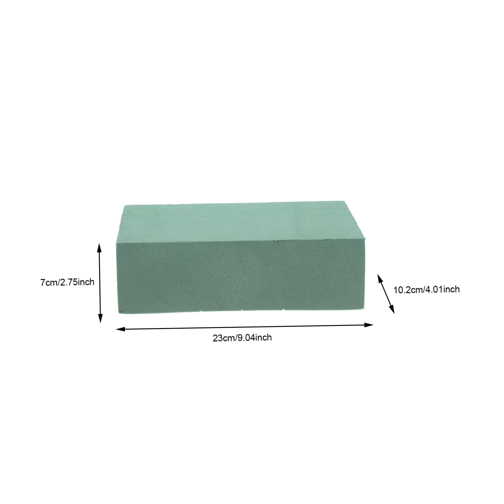 Luxshiny 4Pcs Flower Arrangement Base Green Floral Foam Blocks for Shop and Home Use