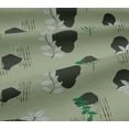 thumbnail image 5 of oneOone Cotton Jersey Light Green Fabric Abstracts Sewing Craft Projects Fabric Prints By Yard 58 Inch Wide, 5 of 6