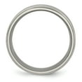 thumbnail image 5 of Titanium Enameled Flat 8mm Satin & Polished Band, 5 of 9