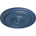 thumbnail image 3 of 54"OD x 4 7/8"P Large Classic Ceiling Medallion (Fits Canopies up to 13 1/2"), Hand-Painted Americana, 3 of 6