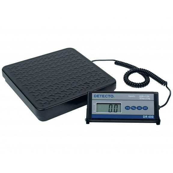 Detecto DR400 Low Platform Scale-400 lb Capacity