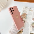 thumbnail image 4 of for Galaxy S23 Ultra Case 6.8 inch,Cute Bling Plated Gold Love Heart with Anti-Fall Camera Lens Cover Protection Soft Anti-Fingerprint Phone Case for Samsung Galaxy S23 Ultra 6.8" Pink, 4 of 7