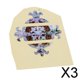 thumbnail image 1 of Pegatinas adhesivas Baoblaze con incrustaciones de marcador de diapasón para bajo de guitarra eléctrica acústica 3 piezas, 1 of 8