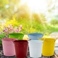 thumbnail image 4 of CIYISON Plant Hanging Basket Planters Bucket Iron Flowerpots Garden Decor for Food Snack, 4 of 18