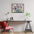 thumbnail image 3 of Watercolor Iris Flowers and Insects Wooden Jigsaw Puzzle 1000 Pieces for Adults and Teens, Garden Floral Indoor Puzzle, Relaxing Hobby Brain Teaser, Tabletop Home Decor Entertainment, 3 of 5