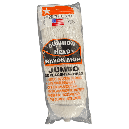 Cushion Head Jumbo Rayon Mop