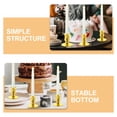 thumbnail image 3 of CIMAXIC 24Pcs Plastic Pillar Candleholder Sets with Golden Color for Festive Wedding Arrangements, 3 of 7