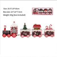 thumbnail image 5 of Decoración navideña de escritorio, tren de madera navideño, adorno festivo de Papá Noel - Decoración de regalo de Navidad para el hogar, 5 of 5