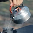 thumbnail image 2 of Mistaha Bouilloire Extérieure en Acier Inoxydable 1L avec Poignée en Silicone pour Camping et Randonnée, Théière Portable pour Pique-Nique et Randonnée, 2 of 6