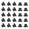 thumbnail image 1 of Uxcell 25 Pcs Tapón de Silicona en Forma de T, Diámetro 13.5 mm/0.53 Pulgadas, Tapón de Silicona Impermeable Reutilizable, Tapón de Sellado Sólido para Agujeros Redondos en Equipos de Tuberías, Negro, 1 of 7