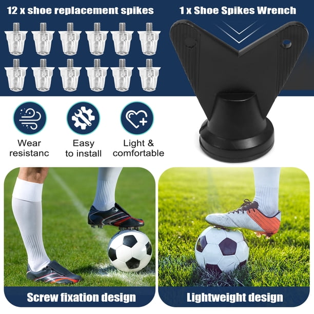 12x Crampons De Remplacement Pour Chaussures De Football Antid Rapants Gazon Rugby Espadrilles D Entra Nement