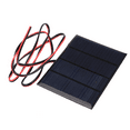 thumbnail image 3 of 2X 1.5W 12V Mini Chargeur de Module de Petite Cellule de Panneau Solaire avec le Fil de 1M, 3 of 7